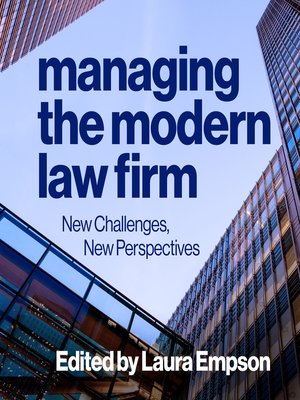 cover image of Managing the Modern Law Firm